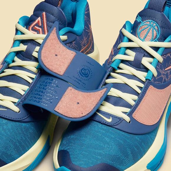 Nike Zoom Freak 3 NRG Giannis Blue Citron Valentines DH7347 900 - SIZE 11.5 MENS - Picture 6 of 12